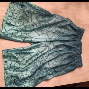 LeBron Nike basketball shorts, size small.